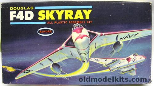 Aurora 1/88 Douglas F4D Skyray, 292-50 plastic model kit